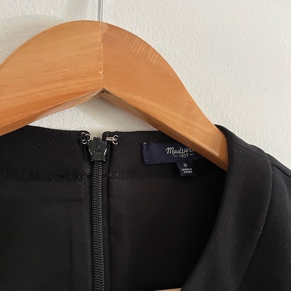 Black Madewell The Anywhere black skater dress- Size 0 - Picture 5 of 7